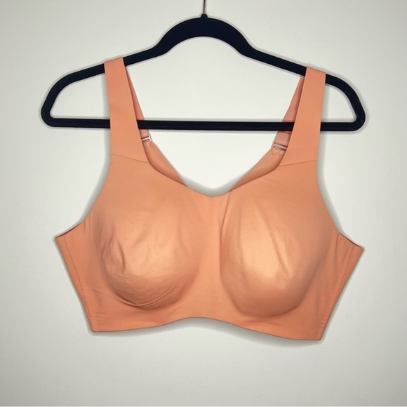 Knix Padded V-Neck Bra - Wide Strap size 8 in pink ginger - Picture 7 of 12